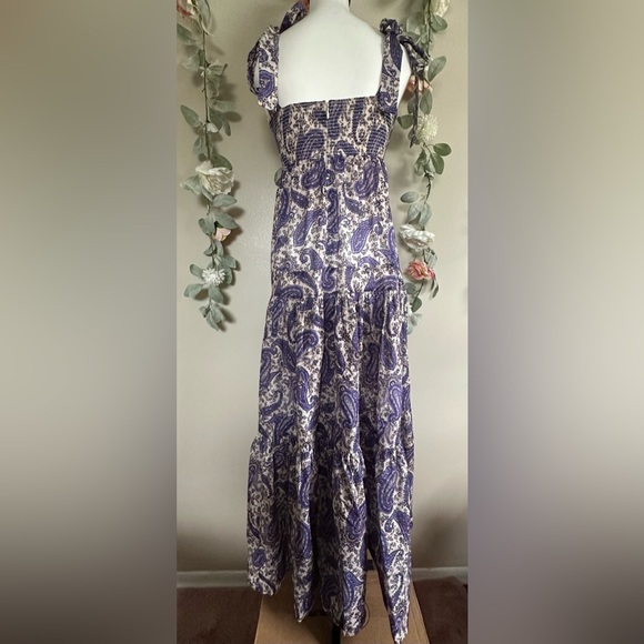 Zimmermann Devi Tie Shoulder Dress - Picture 8 of 13